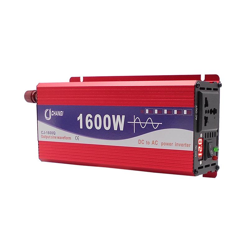 Multi-Voltage Pure Sine Wave Inverter for Solar, Car, and Home Use (12V to 72V Input, 110V/220V Output)
