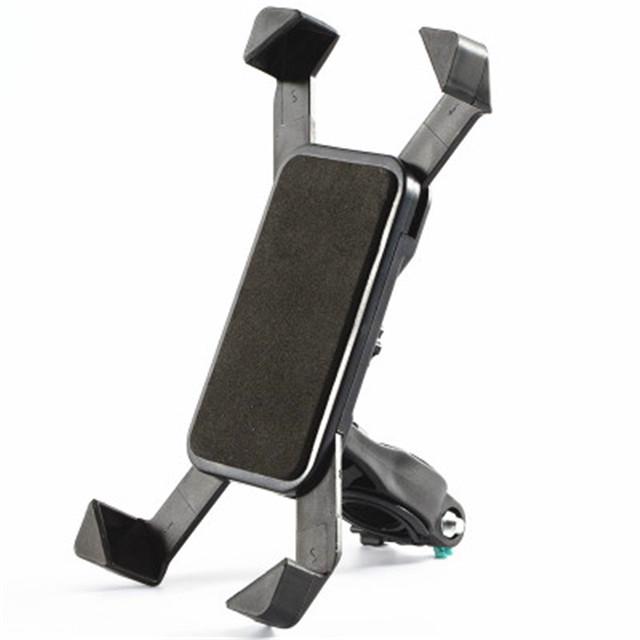 Bicycle Phone Holder Motorcycle Mobile Cellphone Stand Bike Handlebar Clip Stand GPS Mount Bracket