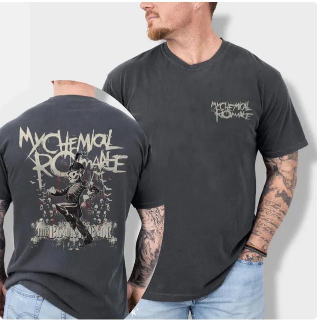 My Chemical Romance Retro Shirt – Vintage MCR Band Tee Emo Rock Unisex