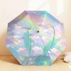 Enchanted Garden Umbrella: A Magical Companion for Outdoor Adventures, Auto-Opening & Closing, Lightweight and Durable 055