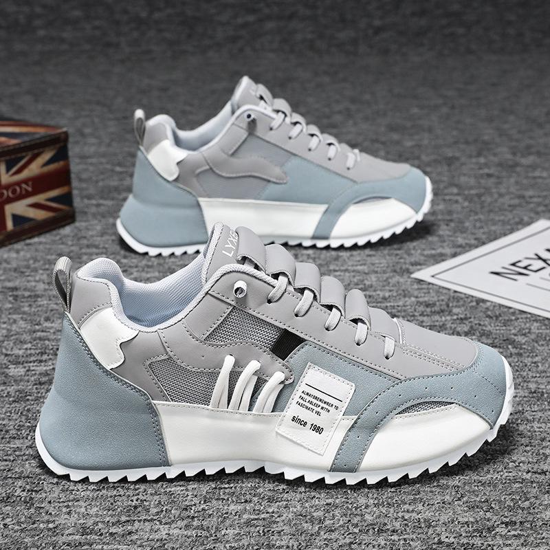 2024 European Men's Breathable Plus Size Athletic Casual Shoes: Autumn Fashion Trend