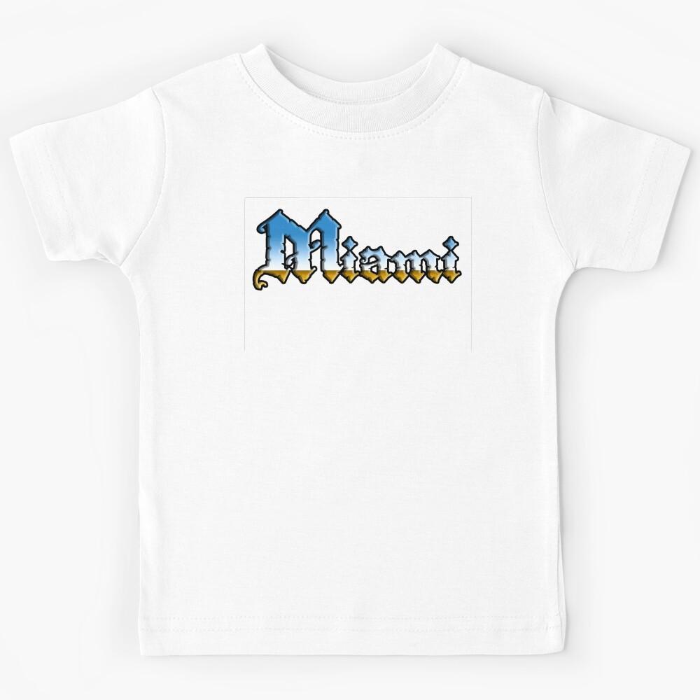 Miami In Chrome style Kids T-Shirt 170