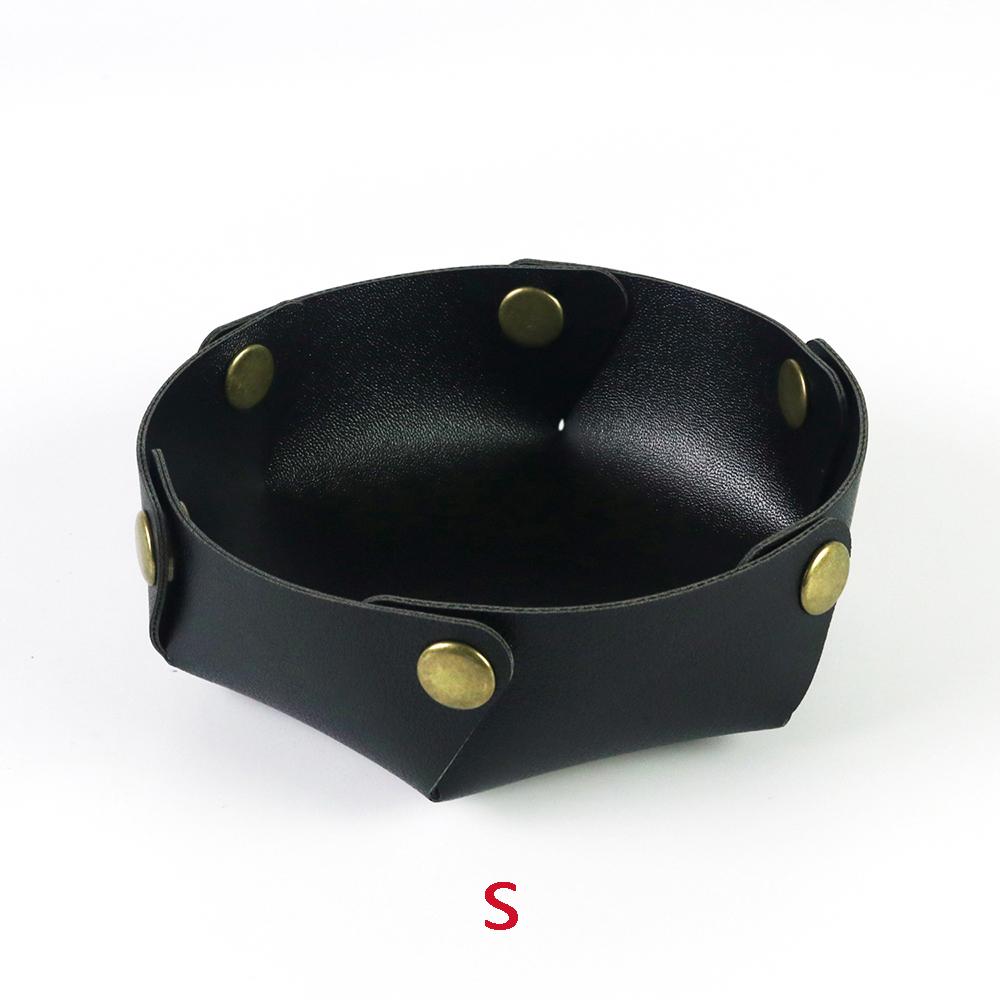 Dice Mat Tray Rolling Mat PU Leather Folding Dice Bag Dice Holder Dice Table Game Accessories