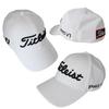 [Titleist] Men's Golf Cap Tour Elite Cap TH23FTEL (10) White x Black One Size [Parallel Import]