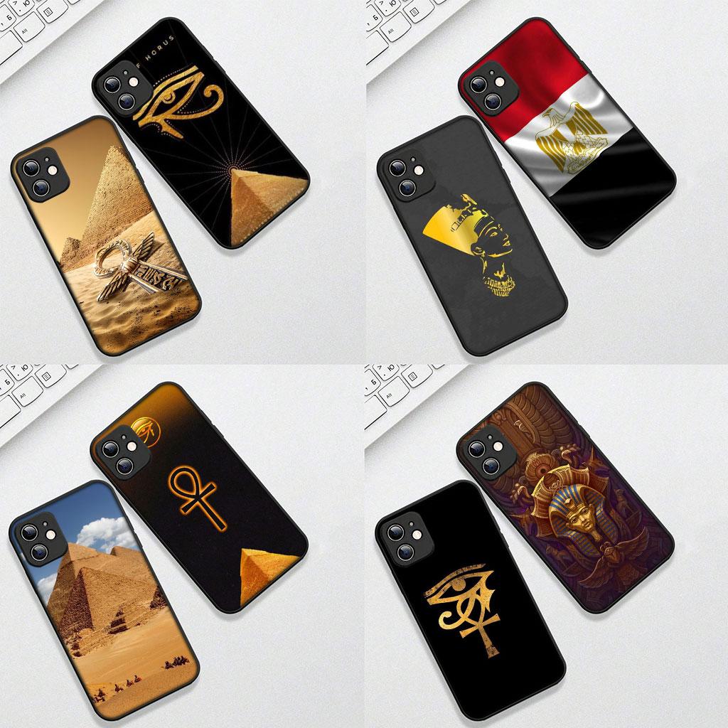 Soft Cover for Xiaomi Poco C75 C65 C71 C85 X7 X6 M6 M7 F7 F8 Ultra F6 Pro Coque Phone Case Egypt Nefertiti Anubis Ankh