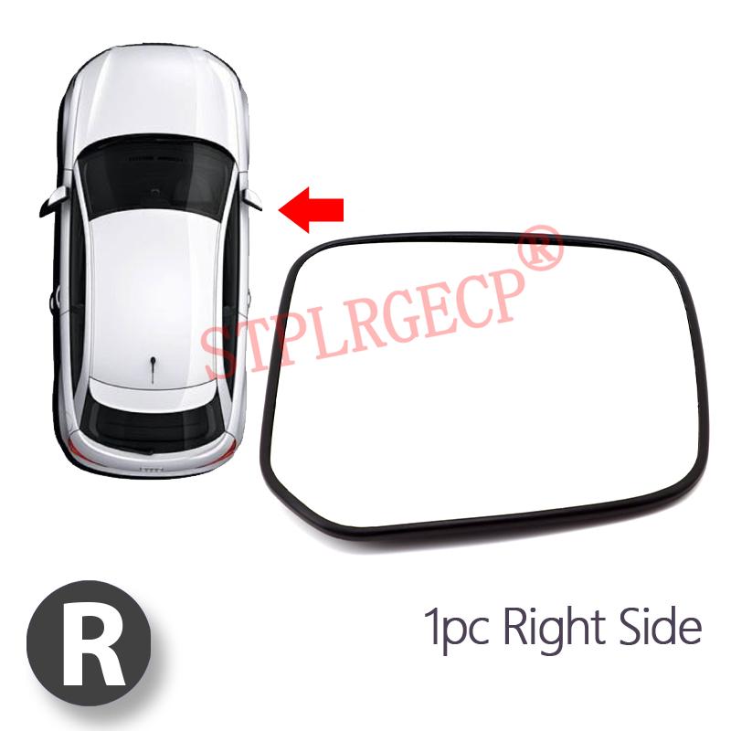 Stplrgecp Fahrerseite Links Rechts Türseite Ohne Heizung Außenspiegelglas Linse für Mitsubishi L200 Triton Strada MK K74 1998-2006