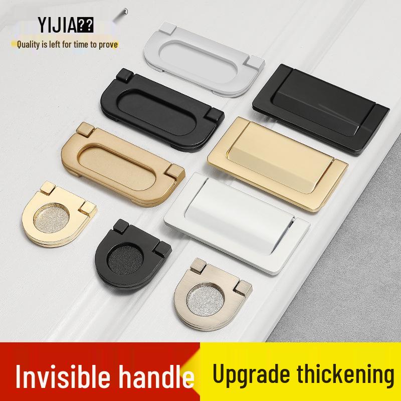 Moderner europäischer Stil, unsichtbarer Schrankgriff ohne Bohren