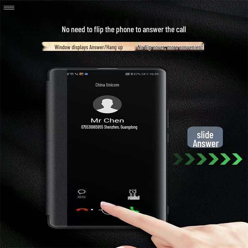 Oryginalne skórzane etui z klapką OnePlus Ace 2V z pełnym pokryciem i odpornym na upadki silikonem