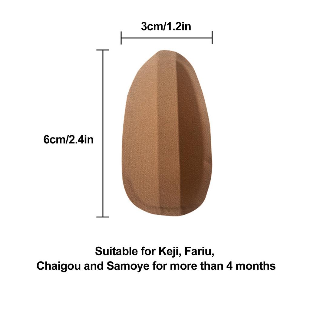 1 Pair Dog Ear Support Patch Dog Ears Stand Sticker Ear Fixed Correction Vertical Holder