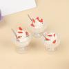1:12 Poppenhuis Miniatuur Mini IJscoupes Model Doe-het-zelf Speelgoed Voedsel Accessoire
