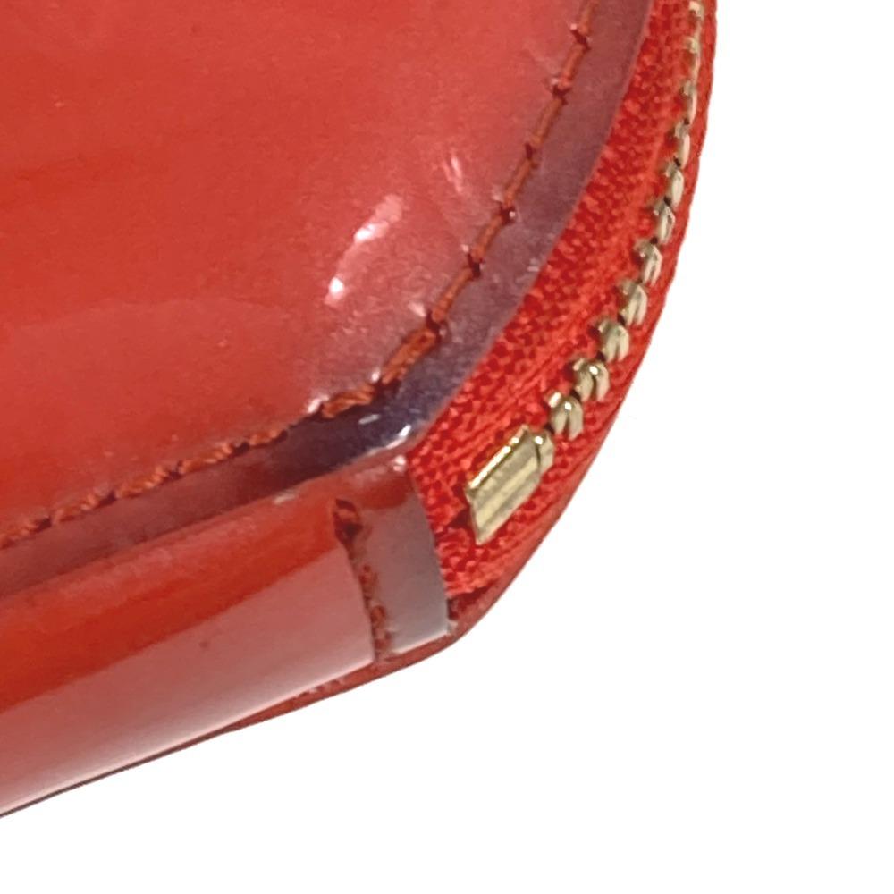 Louis Vuitton M93691 Monogram Vernis Rose Porte Monet Chapeau Coin Case purse