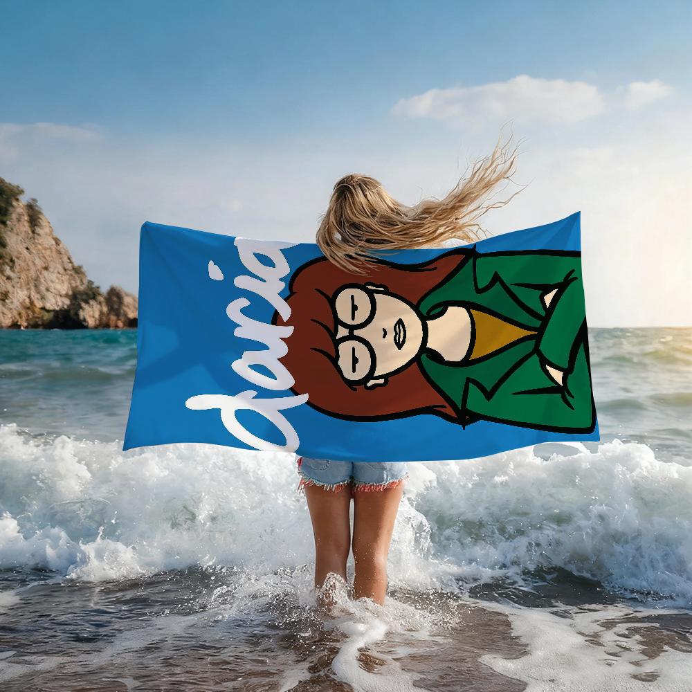 Cartoon D-Darias Towel Quick Drying Beach Towels Are Suitable For Swimming Pools Camping Yoga And The Gym