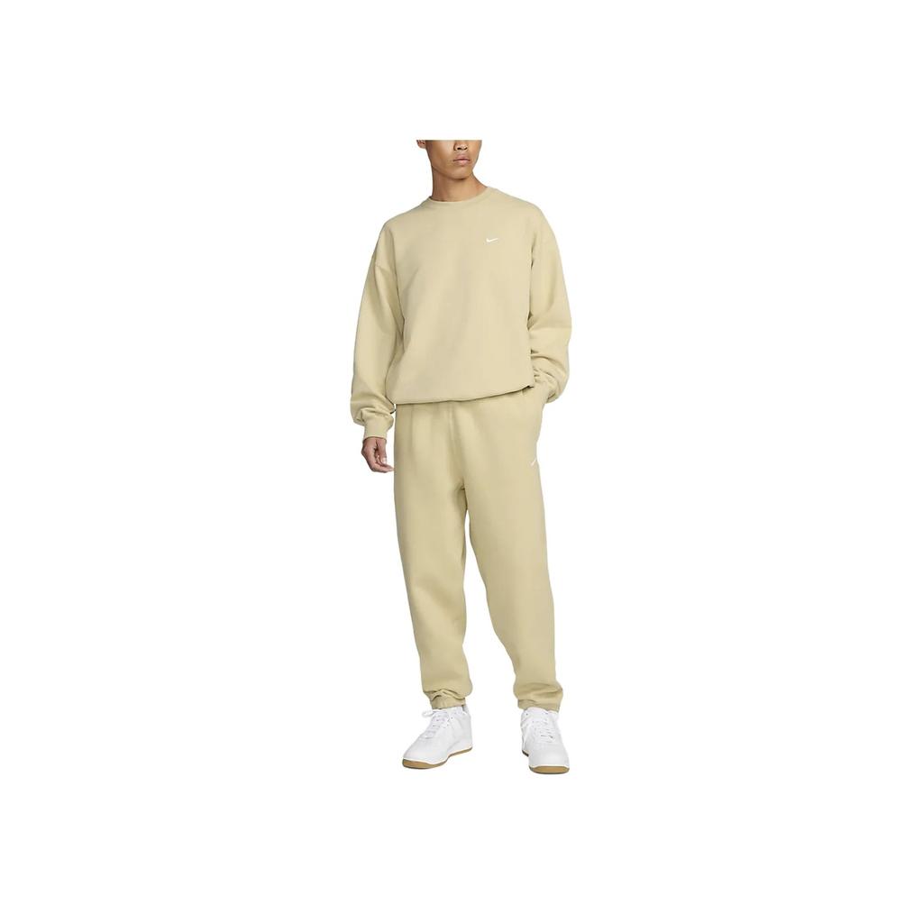 Nike Solo Swoosh Crew Neck Sweatshirt Men Tops Team-Gold DX0812-783