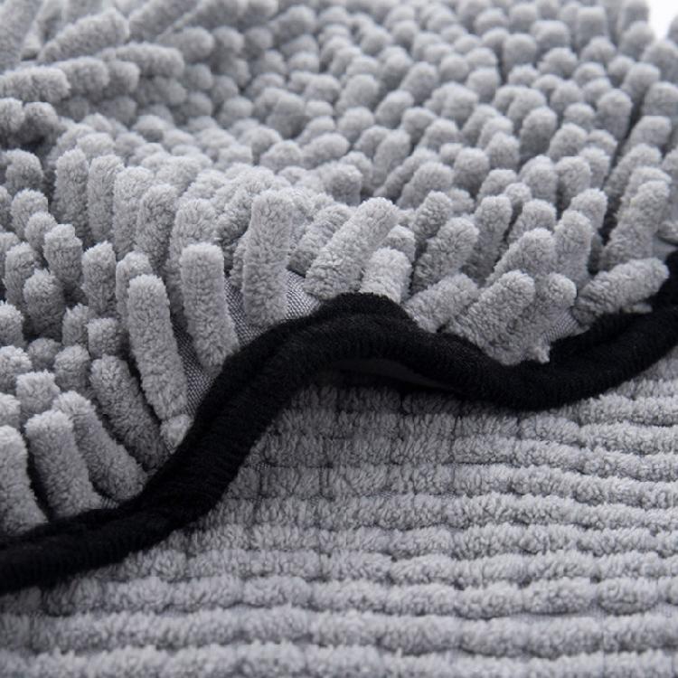 Mikrofiber Badhandduk för Husdjur för att Torka Valp/Katt Dagliga Städprodukter med Handfickor för Husdjurets Dagliga Rengöring