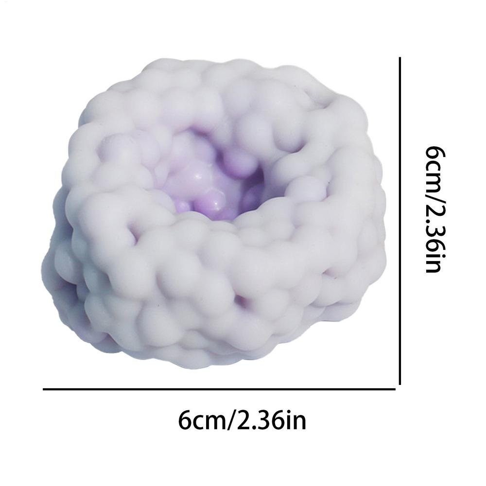 Stress Balls Shapeable Squishys Sand Ball Stress Ball Stress Relief Noisy Ball Desktop Squeezing Soothing Anti-Stress Toy