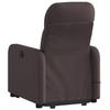 Vidaxl Lift-up Massage Chair, Electric, Reclining, Dark Brown