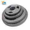 Yongtu Three-Hole Painted Cast Iron Barbell Weight Plate