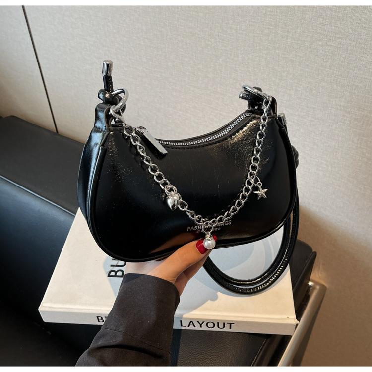 Tasche Umhängetasche Kleine Tasche Ältere Frauen Neue Mode Vielseitige Umhängetasche Nische Ein Schulter Unterarmtasche Damen