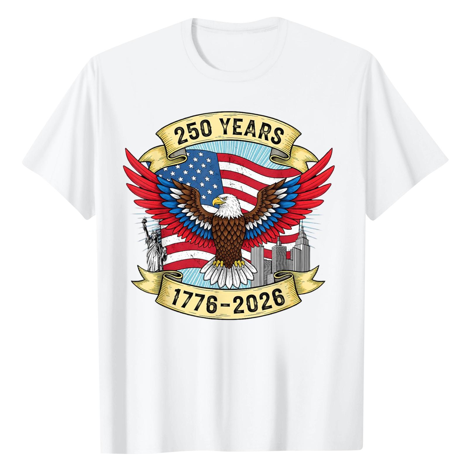 Унисекс Повседневная футболка с круглым вырезом, коротким рукавом и цифровой печатью XL белый