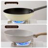 Chu Da Huang 32cm Non-Stick Flat Bottom Wok