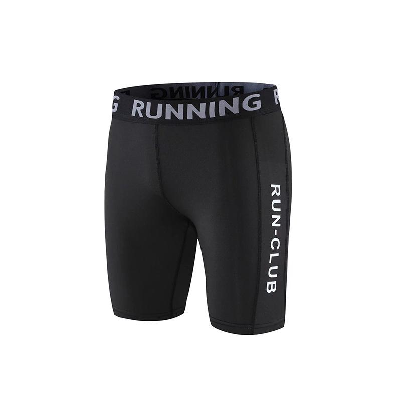 Men s Quick-Dry Elastic Sports Base Layer Capris Medium