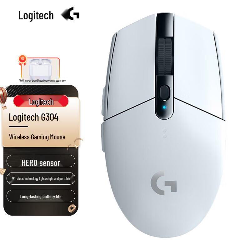 

Logitech G304 LIGHTSPEED Wireless Gaming Mouse