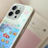 Korean INS cute ocean fish phone case for iPhone 13 14 15 16 Pro Max Fundas with charm kawaii cute protective cover For 15 pro
