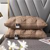 Down Pillow 100% White Goose Feather Pillow Core Five-star Hotel Cotton Single Cervical Vertebra Support Sleep Pillow