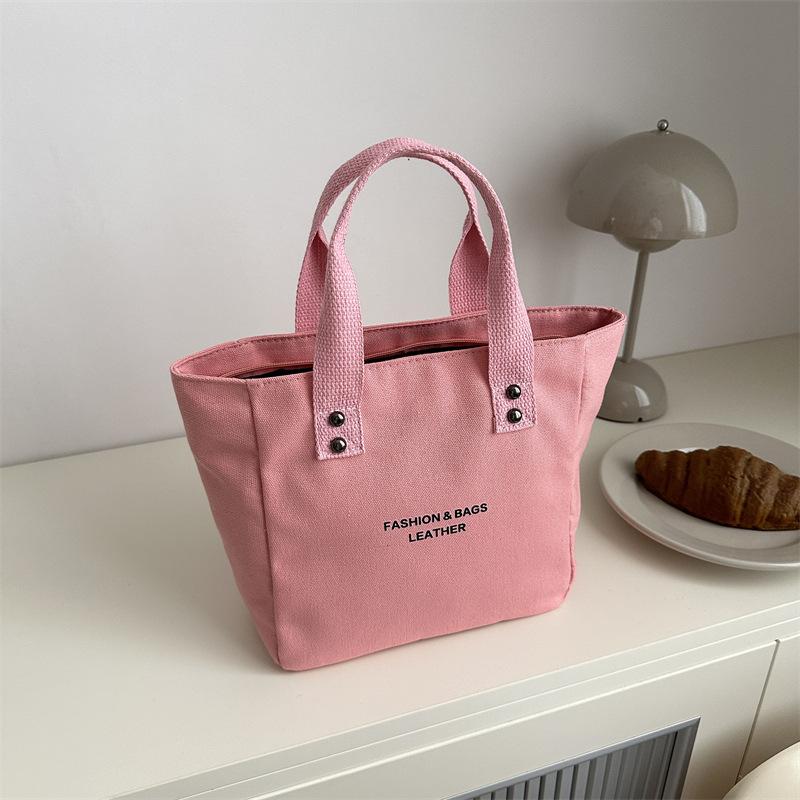 Geantă Tote de Mână cu Imprimeu de Litere, la Modă, Casual, Personalitate, Stil Nou, Frumoasă pentru Navetă, Simplă, cu Capacitate Mare pentru Femei