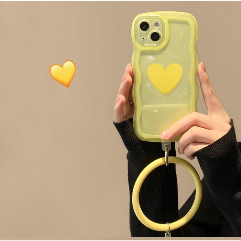 

Подходит для чехла для мобильного телефона Apple 14 Promax, волнистый браслет, защитный чехол для iPhone 15, 13, прозрачный силиконовый iPhoneSE 2022