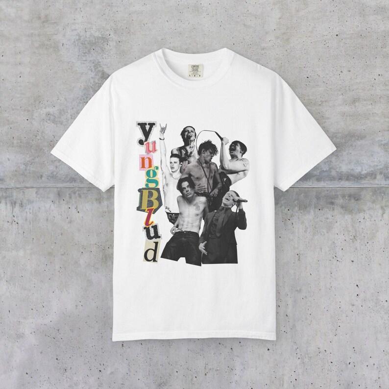 Hot Yung Blud New Album Cover Poster Graphic Print T-shirt Men Women Streetwear Fashion O-Neck Short Sleeve Summer New Tee Loose Casual Oversized Top
