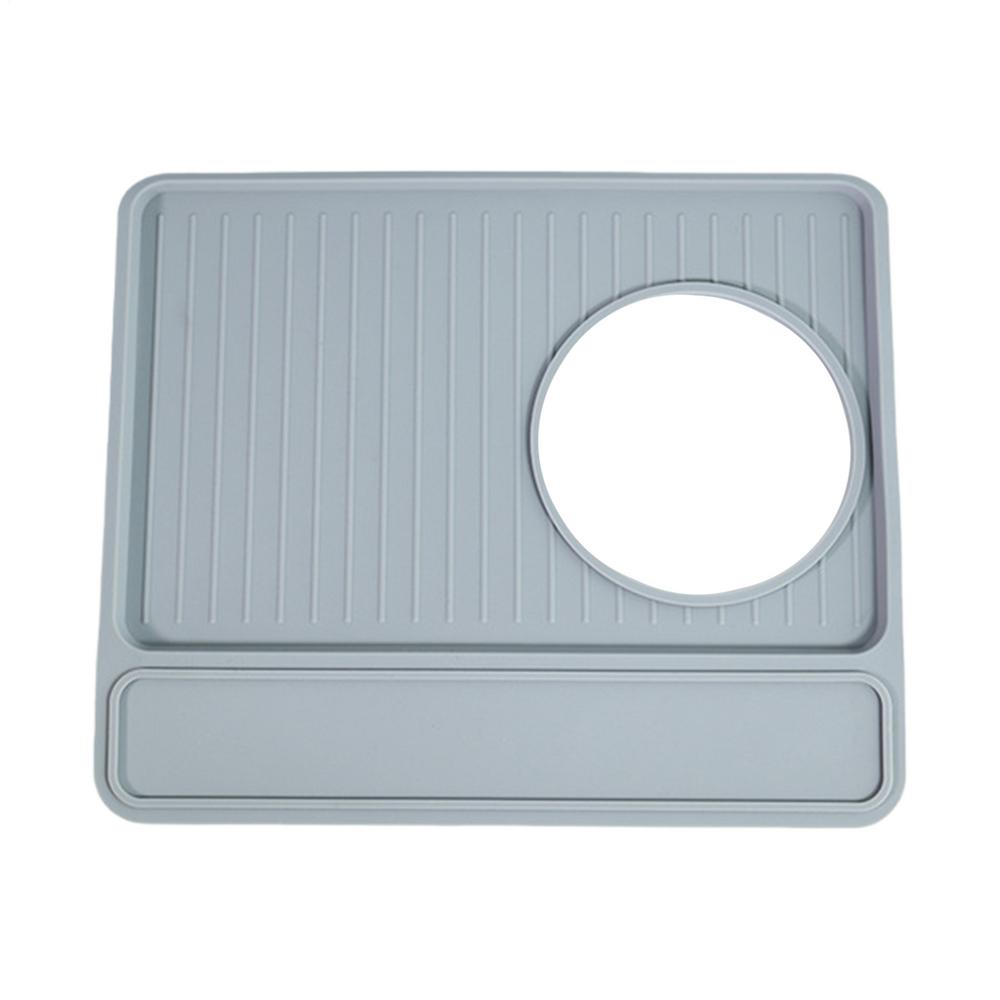 Coffee Tamping Mat Anti-Slip Silicone Waterproof Cover Prevent Scratch Coffee Tamper Mat For Bar Home Office Countertop Party