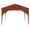 Pop Up Party Tent 290 X 290 X 245 Cm Terracotta