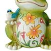 Solar Powered Frog Figurine Light Waterproof Cute Frog Night Light Creative Funny Frog Ornament Courtyard Decoration