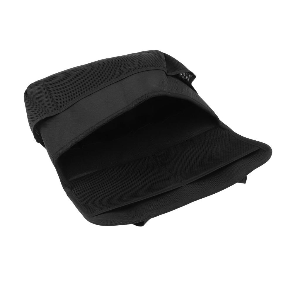 Oxford Cloth Back Seat Storage Bag PU Leather Car Backseat Holder Car Console Organizer Family Car