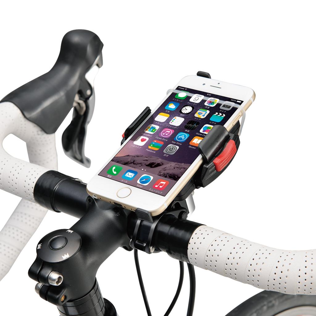 MINOURA Bicycle Smartphone Lightweight LW Oversized Fits Black iH-520-OS Holder, Clamp, 27.2/31.8/35mm,