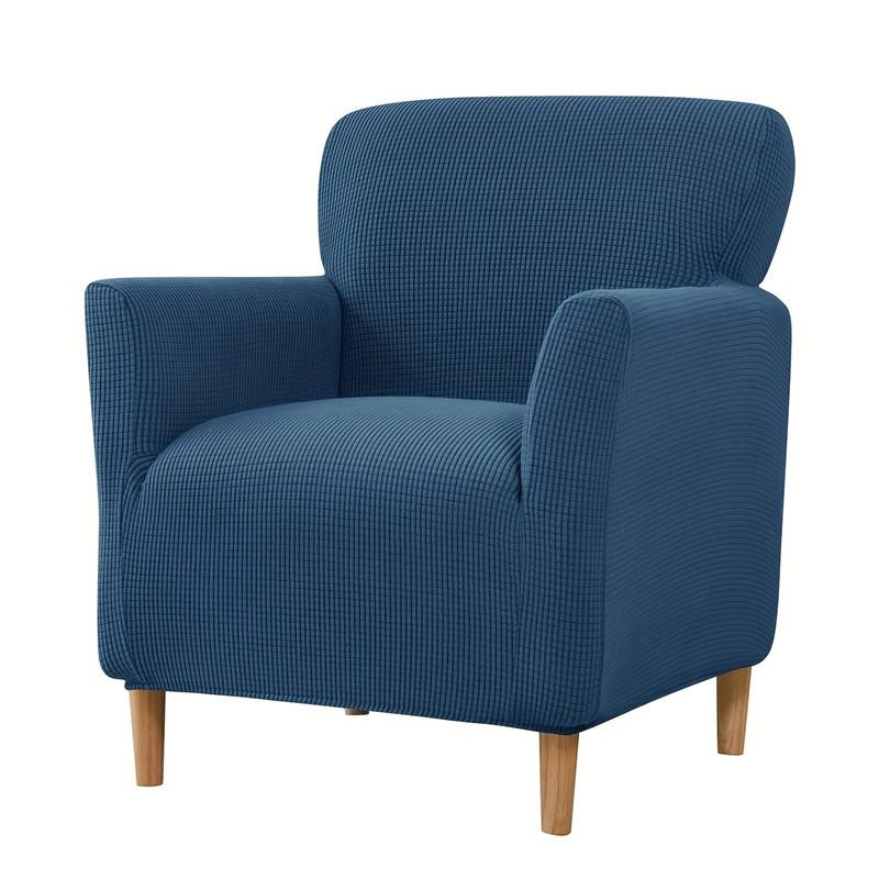 Elastic Single Sofa Cover Club Armchair Slipcover Jacquard Sofa Slipcover Tub for Study Bar Counter Hotel Living Room
