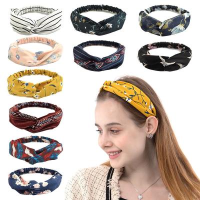 Koreanisches elastisches Chiffon-Stirnband für Damen - Stilvolles Haaraccessoire