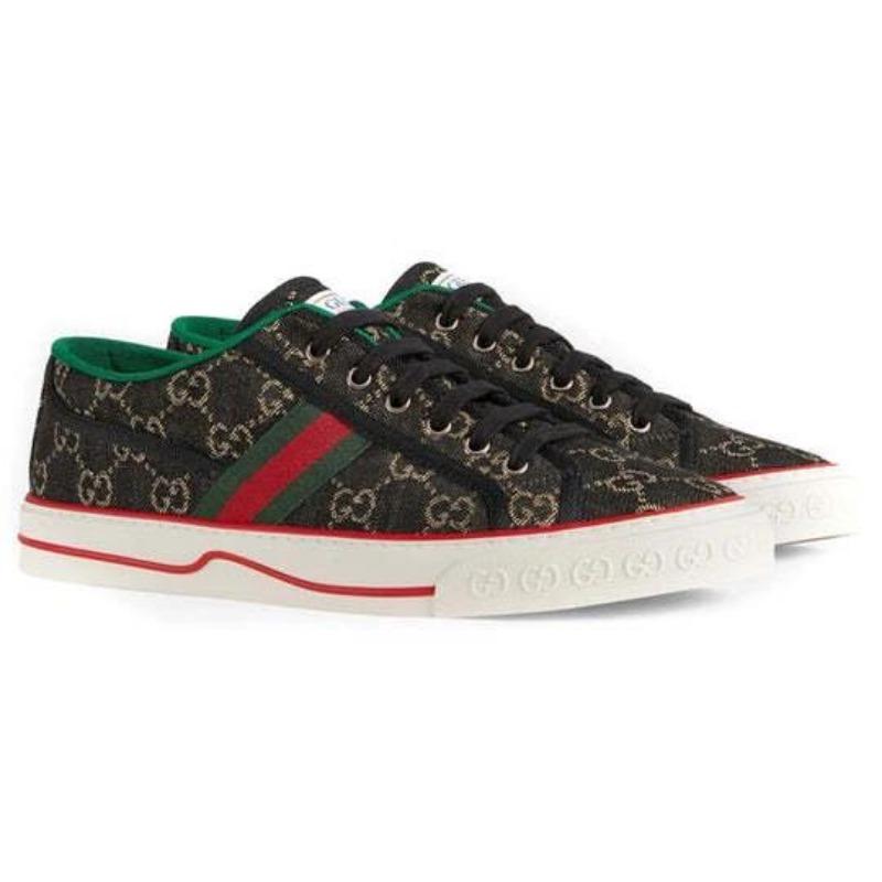 

Gucci Tennis 1977 Black Ivory 606111 Men s UN320 1291 45.5