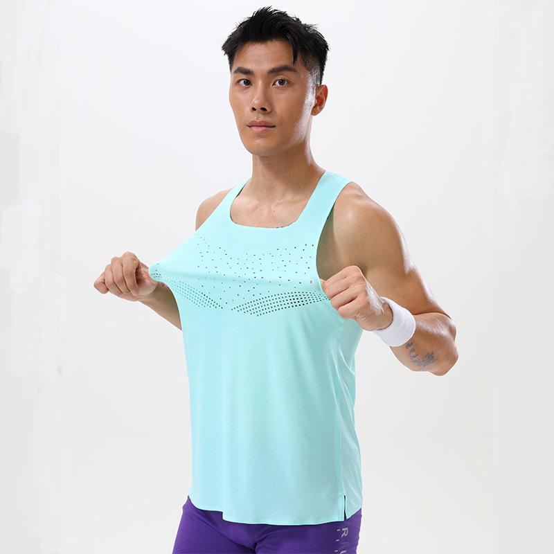 Taped Seam Wind Tunnel Running Vest - Quick-Dry Summer Sports Tank for Men & Women, Ideal for Marathon & Track Training