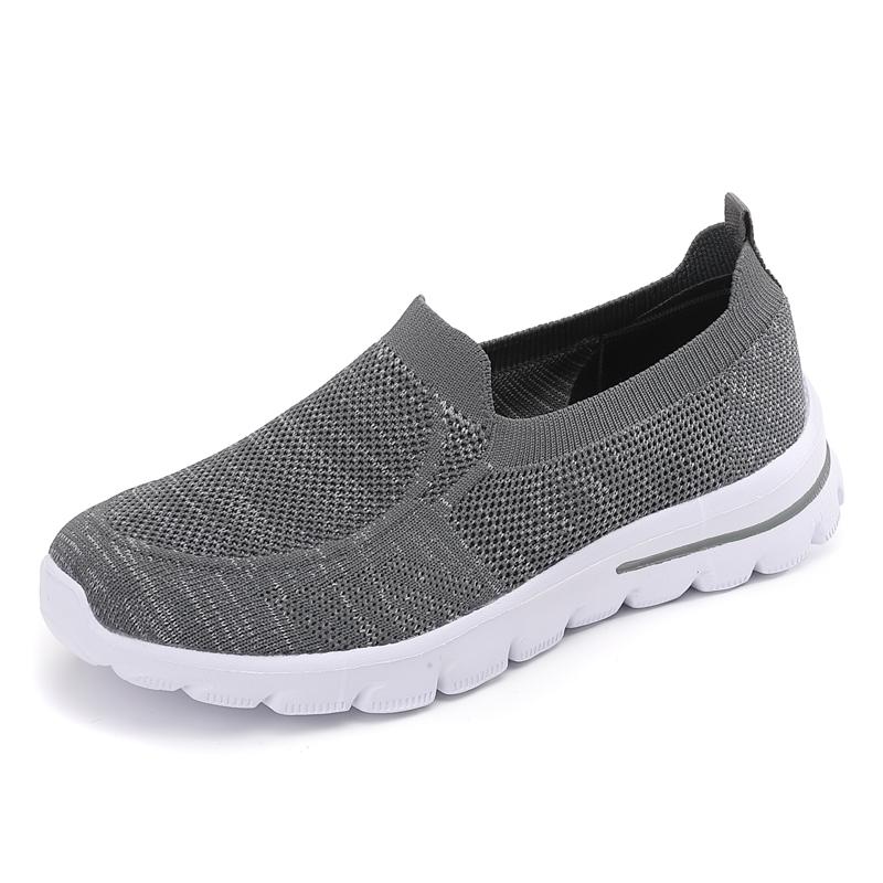 Fashion Women's Casual Flats Shoes Outdoor Lightweight Walking Shoes Summer Comfortable Breathable Mesh Shoes New Hollowing Shoes