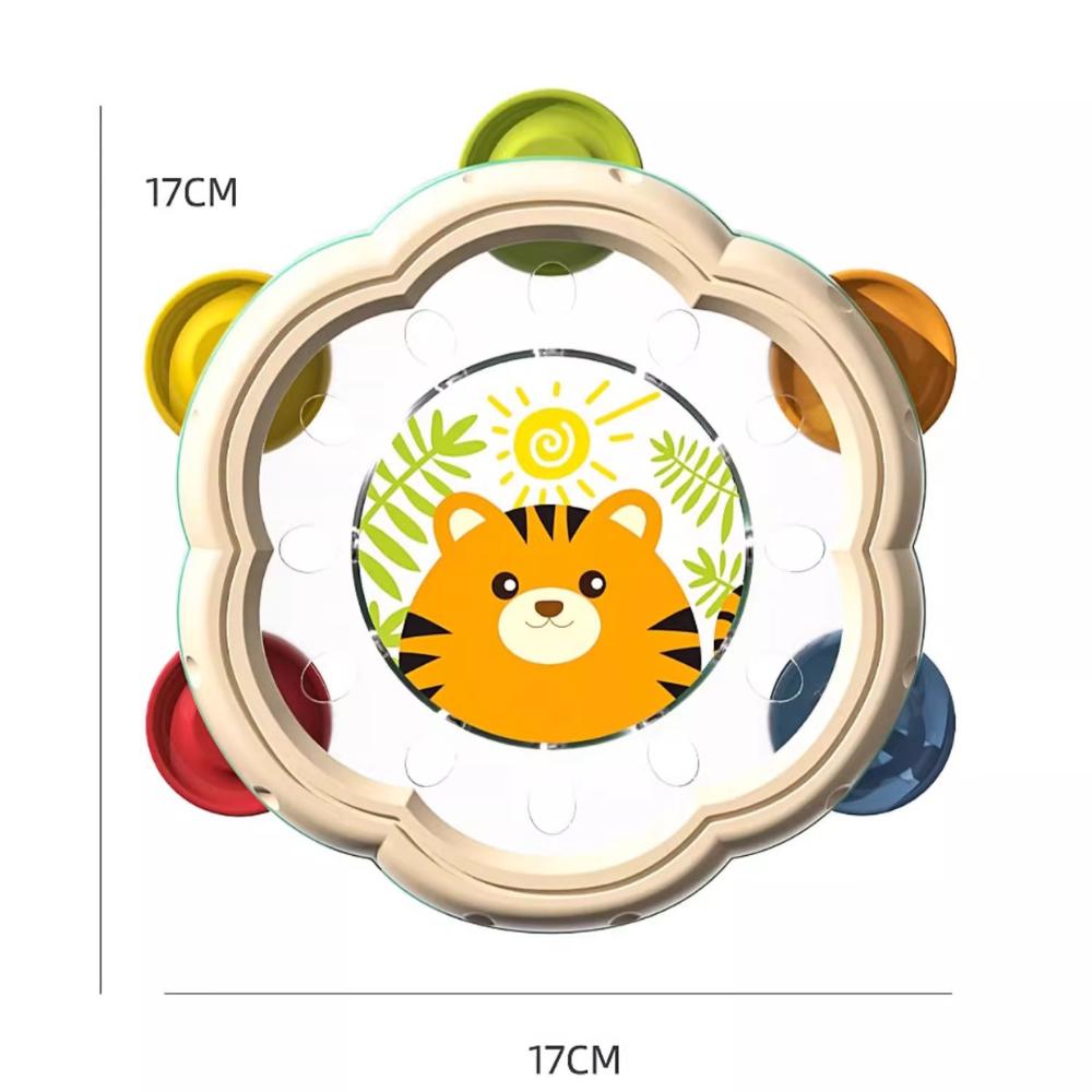 High Quality ABS Baby Musical Instruments Multifunctional Portable Montessori Learning Toys Durable Baby Drum Toys