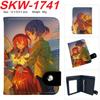 Bocchi the Rock Geldbörse Vertikal Druckknopf Bifold Kartenhalter Münzbörse Anime Unisex