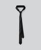 FABREGAT Slim Leather Solid Tie (Black)