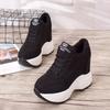 2025 Women Platform Sneakers Mesh Casual Trainers Chunky Shoes 11CM Heels Autumn Wedges Breathable Height Increasing Shoes Woman