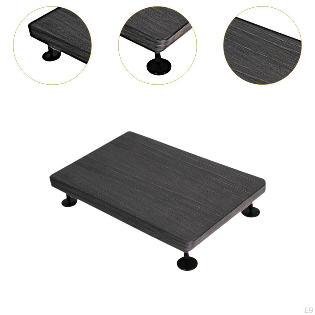 Stand, Wood Desktop Holder for Studio Speakers
