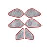 For Land Rover Range Rover Vogue L460 2025 Stainless Steel Car Door Speaker Network Cover Decoration Stickers Car Accessories