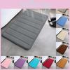 Ground Coral Fleece Mats Bathroom Rug Non Slip Dirt Resistant Floor Mat Toilet
