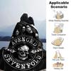 Sevenfold Album Artwork Flannel Blanket Super Soft Warm Cozy Blanket For Sofa Bed Office Travel Allseason Home Decor Gift