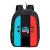 Dinosaur Pattern Square Front Pocket Knapsack for Boys Plus Girls Best Gifts 2D Flat Animated SchoolBags for Children